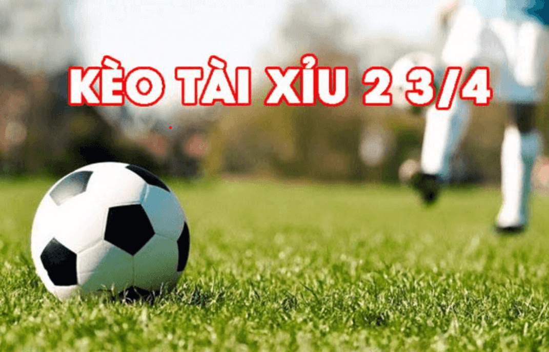 Kèo tài xỉu 2.5 - 3